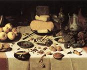 Laid Table - 弗洛里斯·克莱兹·凡·Dijck